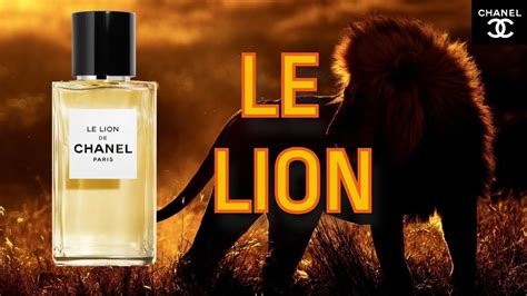 chanel le lion perfume review.